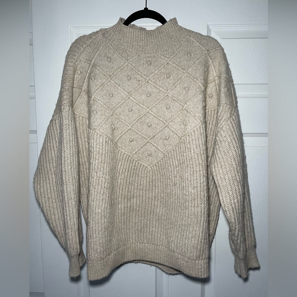 Calvin Klein Mock Neck Pullover Sweater